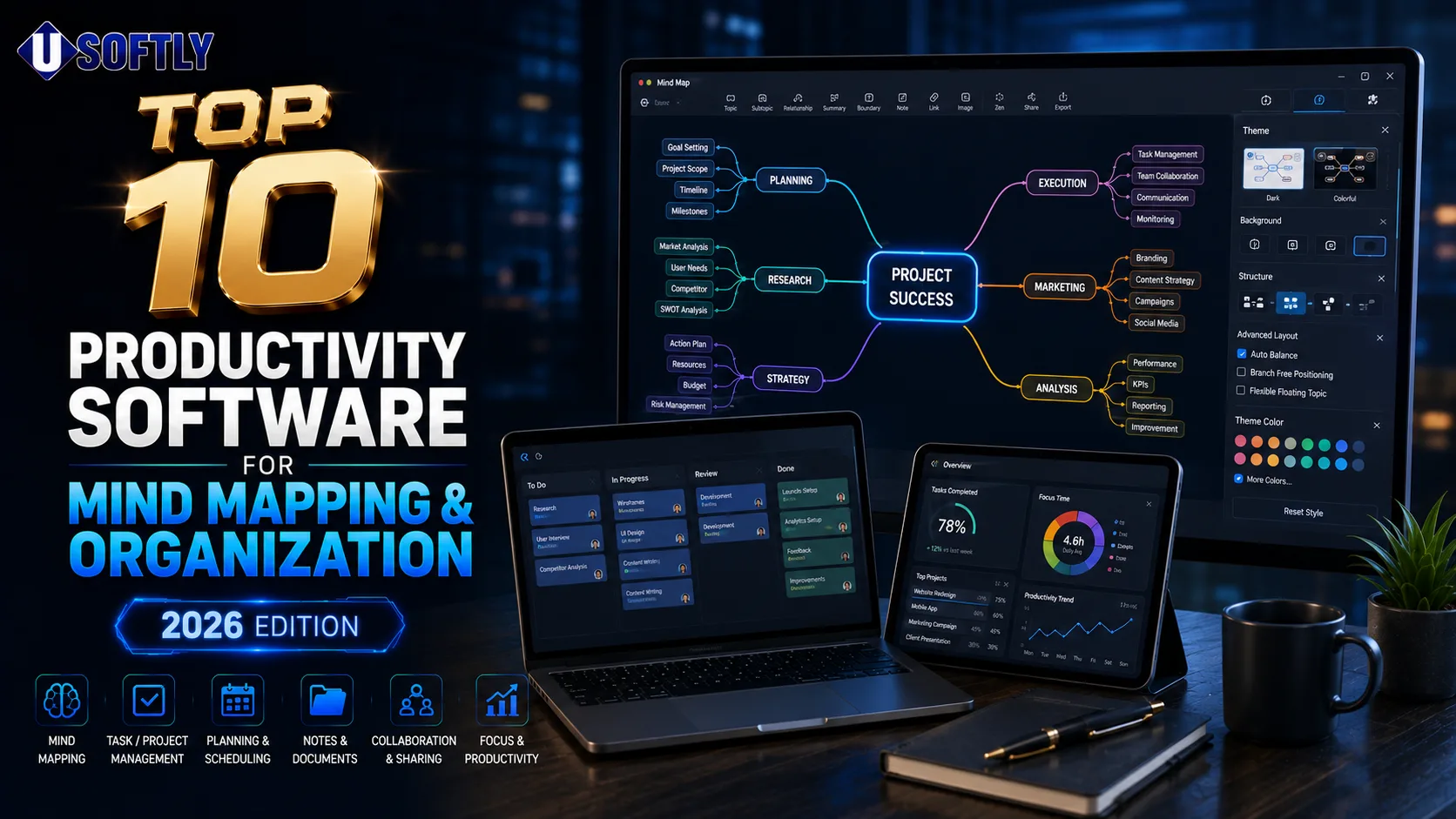 Productivity Software for Mind Mapping