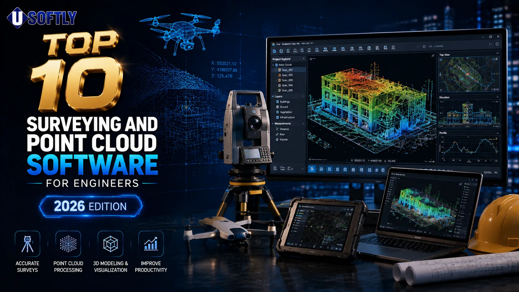 Surveying and Point Cloud Software