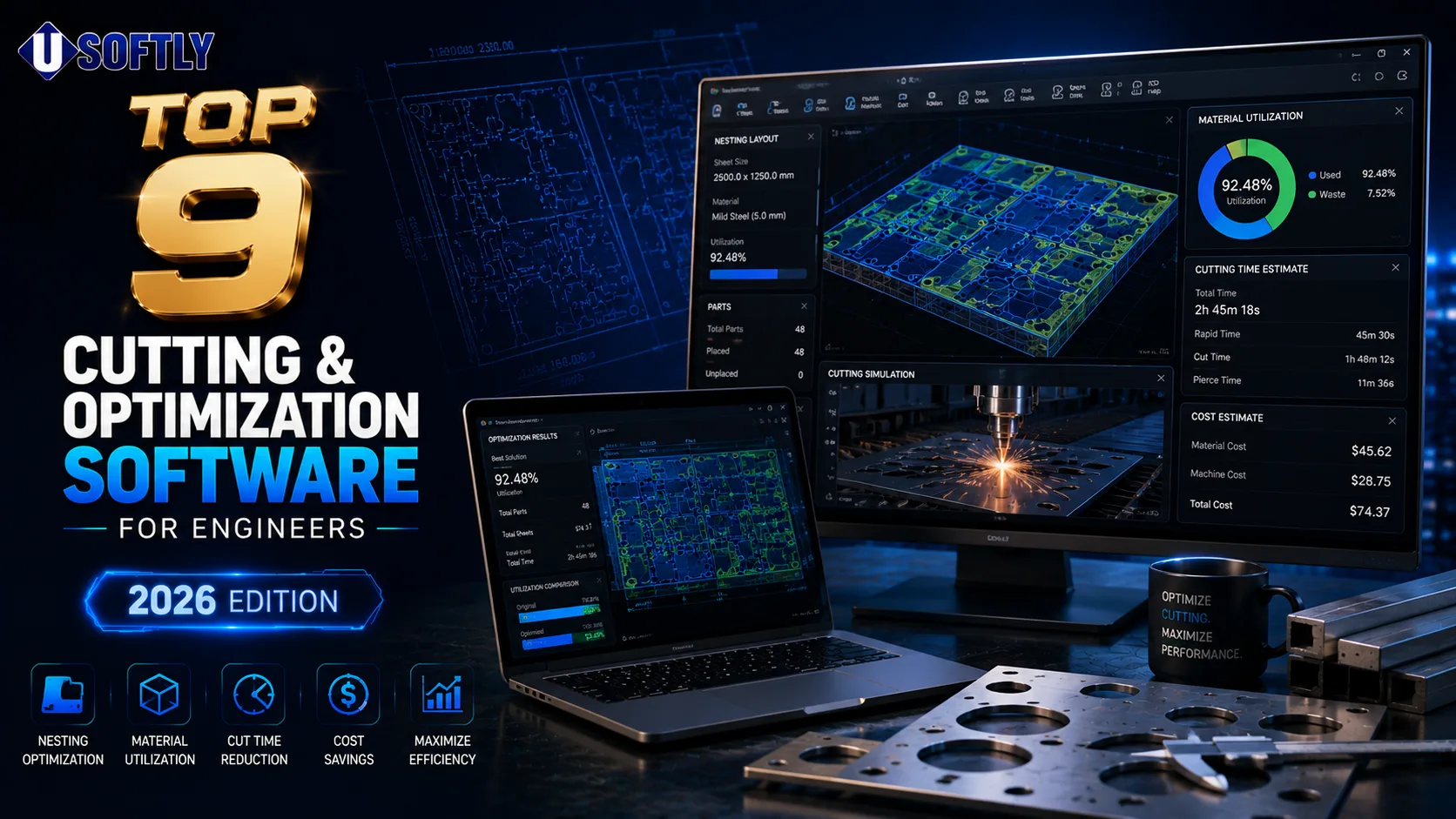 Top 9 Cutting & Optimization Software for Engineers