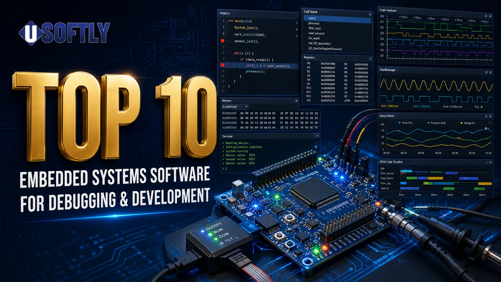 Top 10 Embedded Systems Software for Debugging